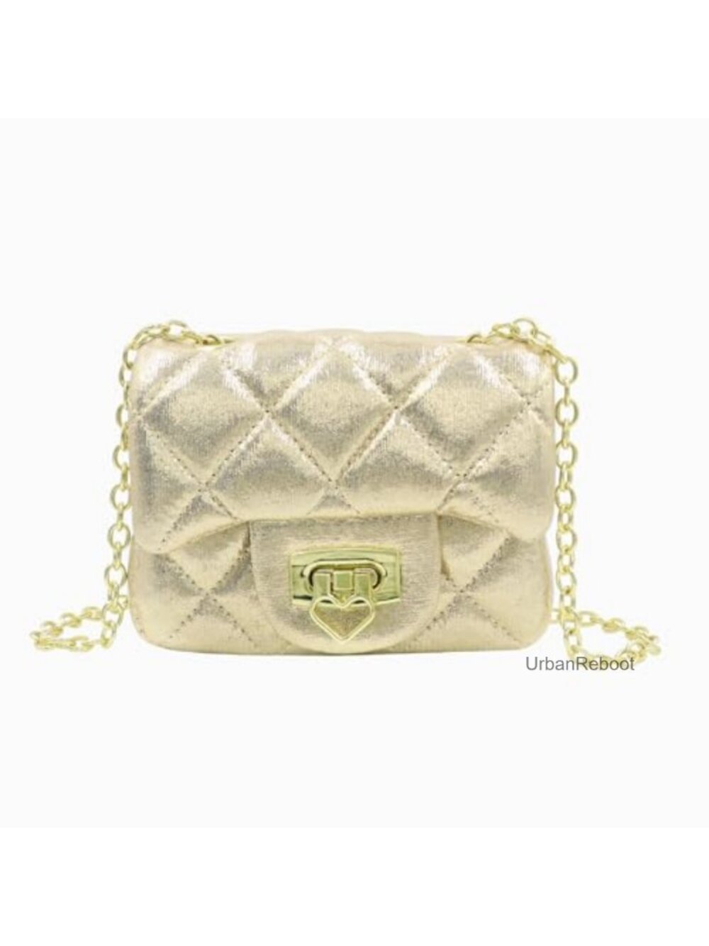 Girls Toddler Crossbody Purse Leopard Faux Leather Shoulder Bag Chain Strap